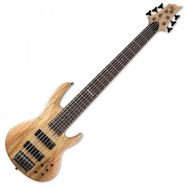 Custom ESP LTD B-206SM Bass in Natural Stain B-Stock #1 image