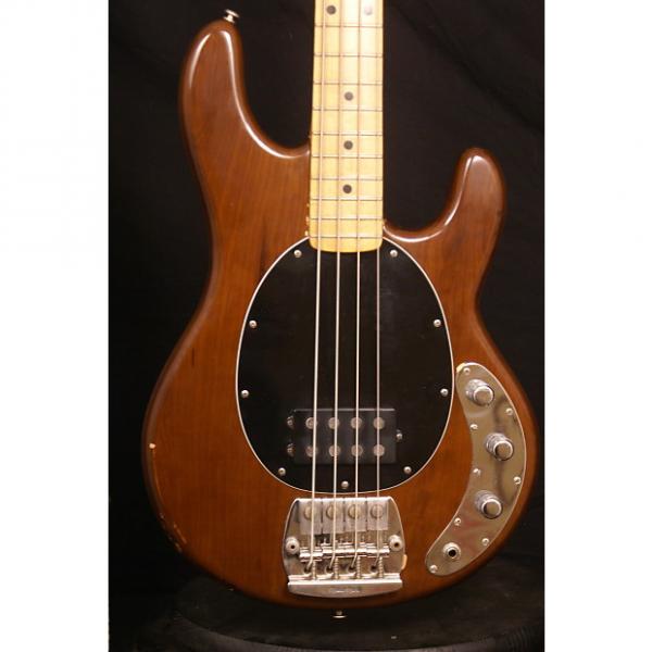 Custom Pre Ernie Ball Music Man Stingray 1979 Walnut Mocha electric bass guitar all original with hard case #1 image