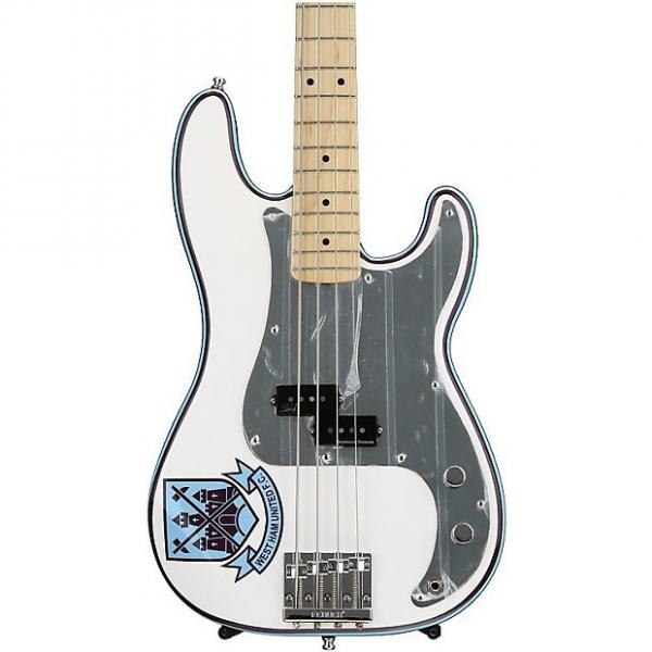 Custom Fender Steve Harris Precision Bass - Olympic White Demo #1 image