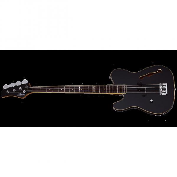 Custom Schecter Signature dUg Pinnick Baron-H Left-Handed Electric Bass Gloss Black #1 image