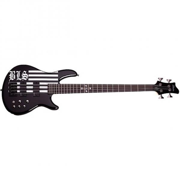 Custom Schecter Signature JD Deservio Electric Bass in Gloss Black #1 image