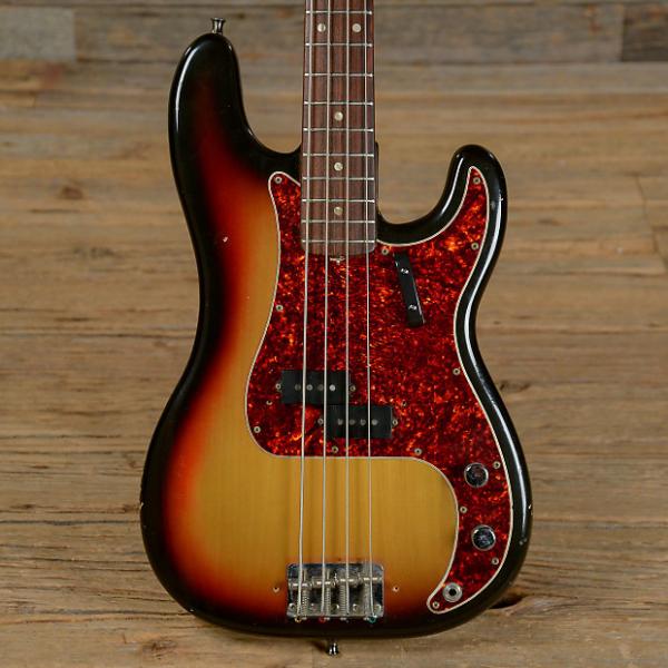 Custom Fender Precision Bass RW Sunburst 1973 (s353) #1 image