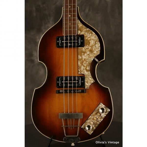 Custom Hofner 500/1 Beatle Bass 1967 Sunburst #1 image