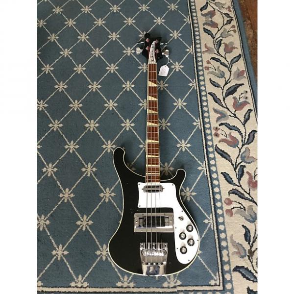 Custom Rickenbacker 4001 Bass Guitar 1973 Jetglo #1 image
