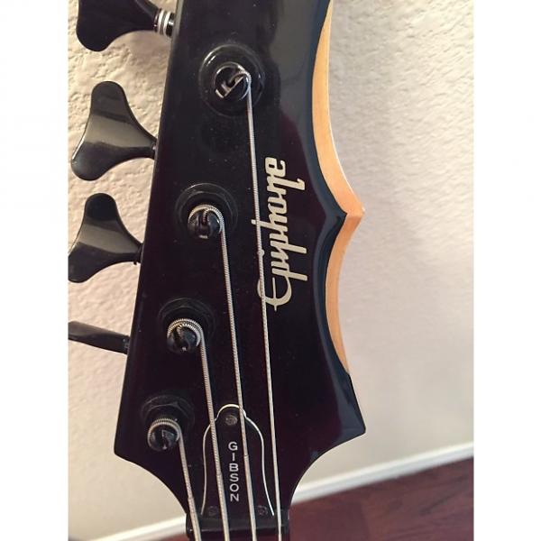 Custom Epiphone Bass Guitar Black #1 image