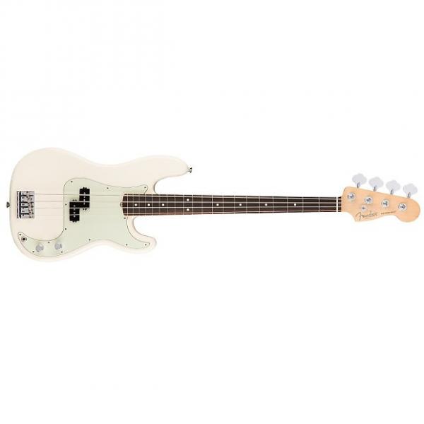 Custom Fender American Professional Precision Bass - Olympic White / Rosewood #1 image