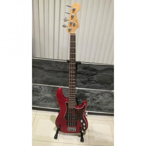 Custom Fender American Deluxe Precision Bass 2000s Red #1 image