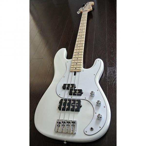 Custom Maruszczyk Instruments - JAKE 4p - 4 String Bass in White - NEW - Authorized North American dealer #1 image