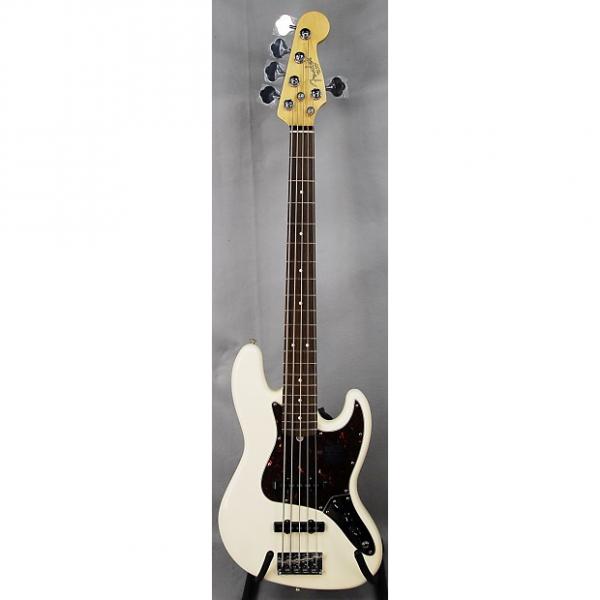 Custom Fender American Standard Jazz Bass V 5-Str RW Fretboard, Olympic White ON SALE!! #1 image