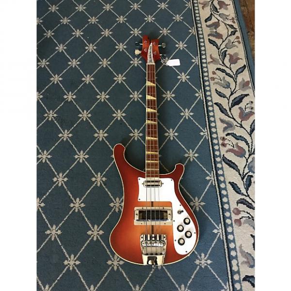 Custom Rickenbacker 4001 Bass Guitar 1973 Fireglo #1 image