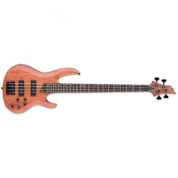 Custom ESP/LTD B-1004 SE BUBINGA Natural SATIN(LB1004SEBNS)Bass Guitar - LB1004SEBNS #1 image