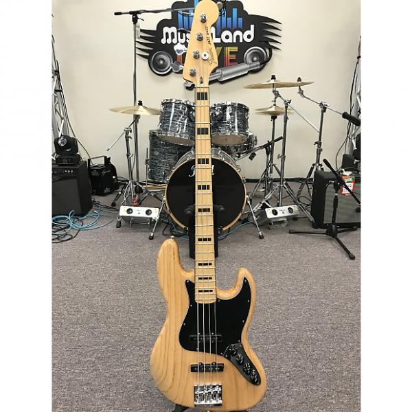 Custom Fender Deluxe Active Jazz Bass 2016 Natural #1 image