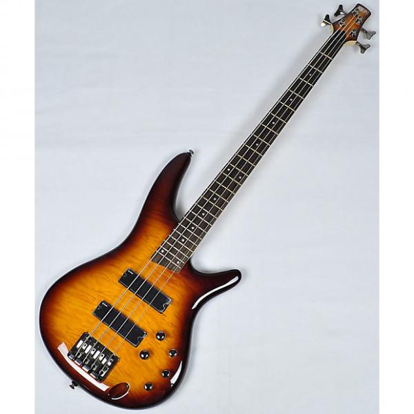 Custom Ibanez SR400QM-BBT SR Series Electric Bass in Brown Burst Finish #1 image