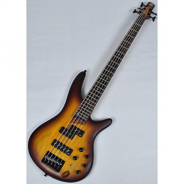 Custom Ibanez SR655-BBF SR Series 5 String Electric Bass in Brown Burst Flat Finish #1 image