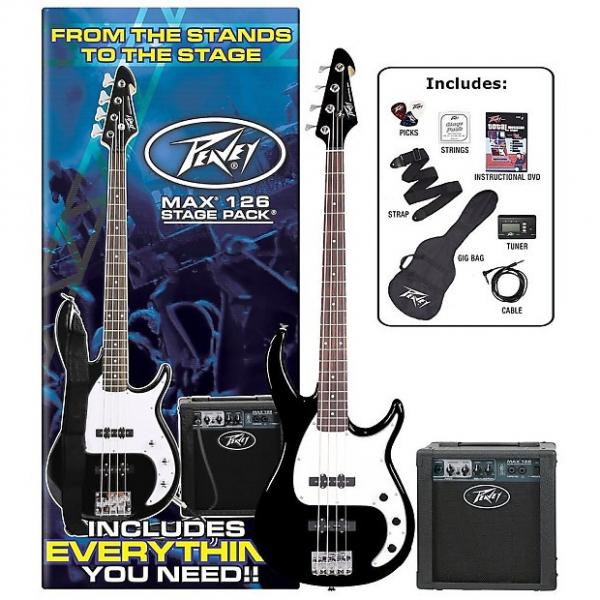 Custom Peavey MAX Bass Guitar Pack (Black) #1 image