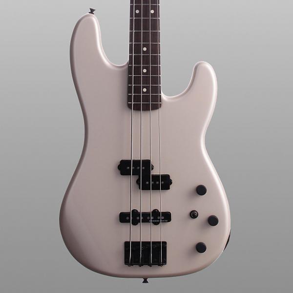Custom Fender Duff McKagan Precision Electric Bass with Gig Bag, Pearl White #1 image