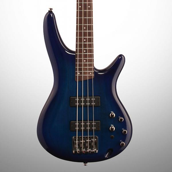 Custom Ibanez SR370E Electric Bass, Sapphire Blue #1 image