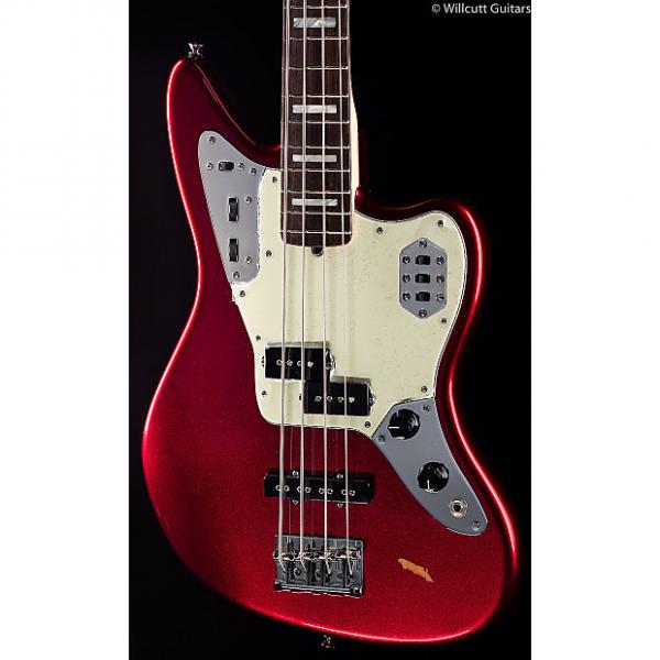 Custom Fender American Standard Jaguar Bass Mystic Red (948) #1 image