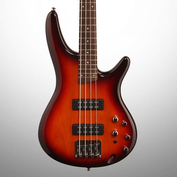 Custom Ibanez SR370E Electric Bass, Aged Whiskey Burst #1 image