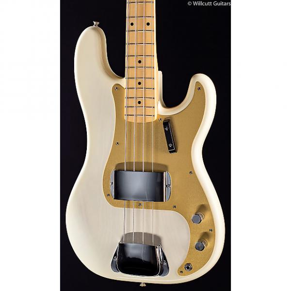 Custom Fender American Vintage '58 Precision Bass White Blonde (481) #1 image