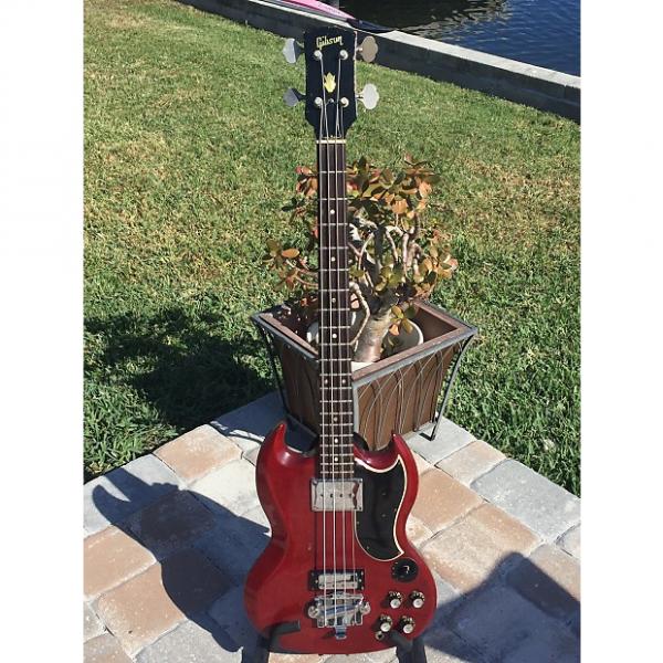 Custom 1966 Gibson EB 3, Cherry, Original  Condition! #1 image