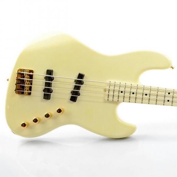 Custom MOON PGM JJ4 Electric Bass Guitar Signed by Larry Graham w/ Hard Case #26451 #1 image