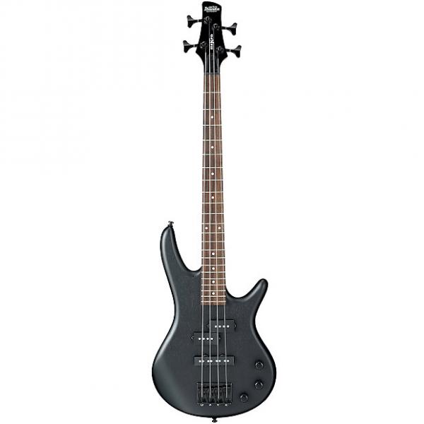 Custom Ibanez GSRM20 Mikro 4-string Electric Bass - Weathered Black #1 image