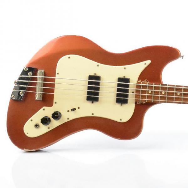 Custom 1960's MURPH Squire Electric Bass Guitar w/ Original Hard Case #26447 #1 image