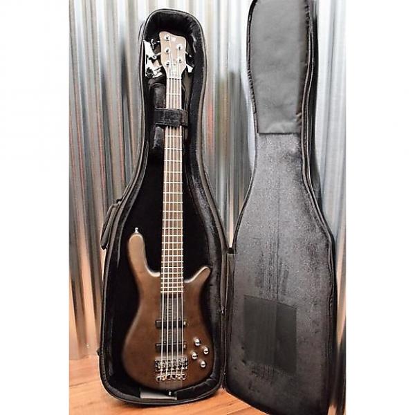 Custom Warwick German Pro Series Streamer Stage I 5 String Bass Nirvana Black #5215 #1 image