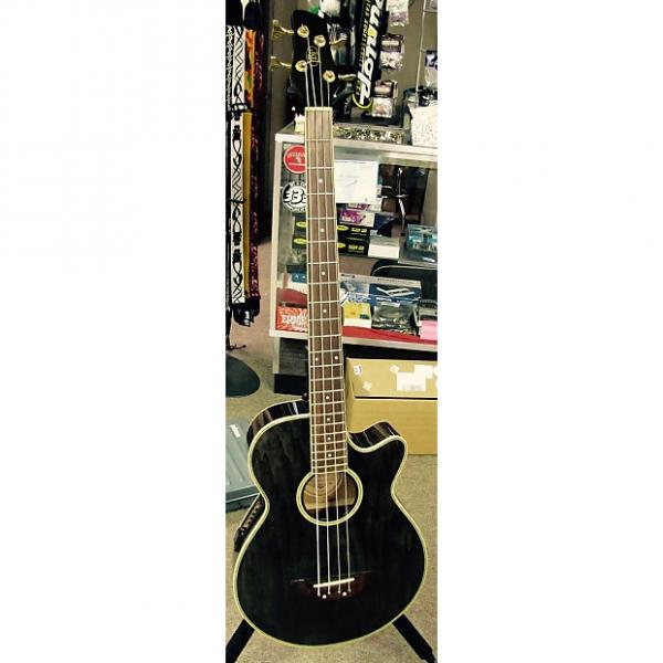 Custom JB Player AB3600 Acoustic/Electric 4 String Bass c1995 Transparent Black #1 image