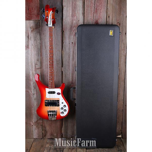 Custom Rickenbacker 4003S FG Fire Glo 4 String Electric Bass Guitar w Hardshell Case #1 image
