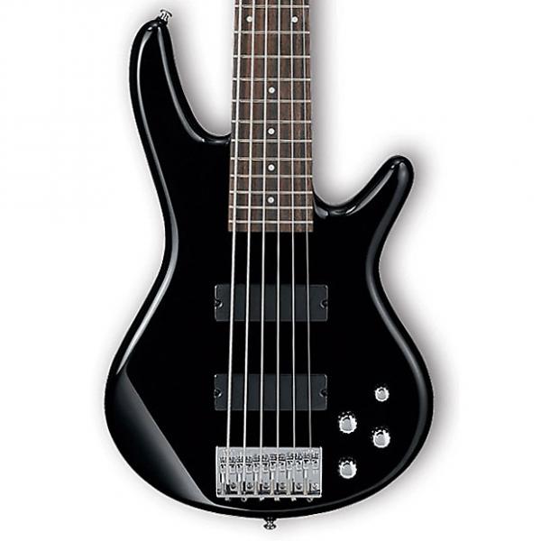 Custom Ibanez GSR206 Gio Series 6 String Bass - Black #1 image
