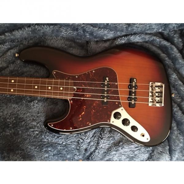 Custom Fender Am Std Jazz Bass 2015 sunburst #1 image