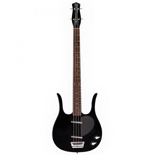 Custom Danelectro 58 Longhorn Bass Black #1 image