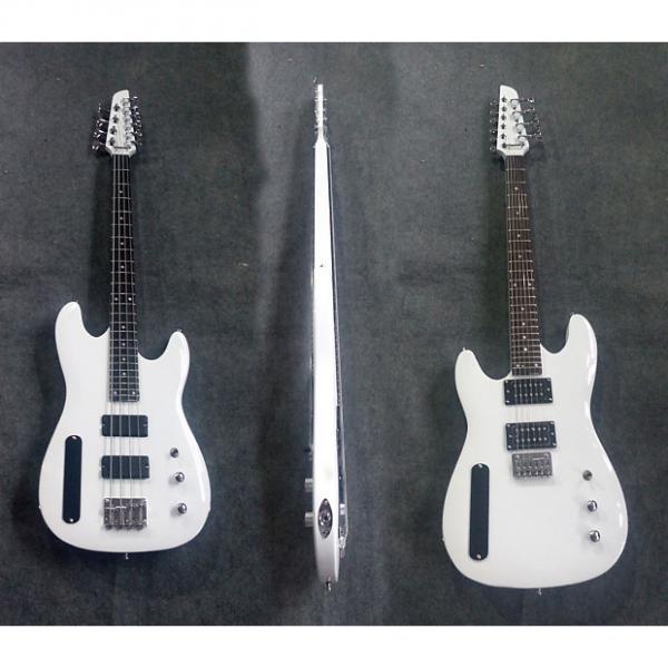 Custom 4 String Bass/ 6 String Lead Double Sided ,  Busuyi Guitar. #1 image