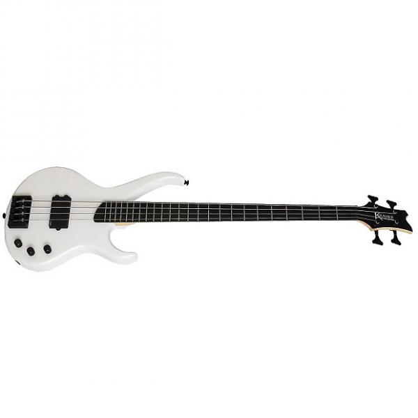 Custom Kramer D-1 Bass Pearl White #1 image
