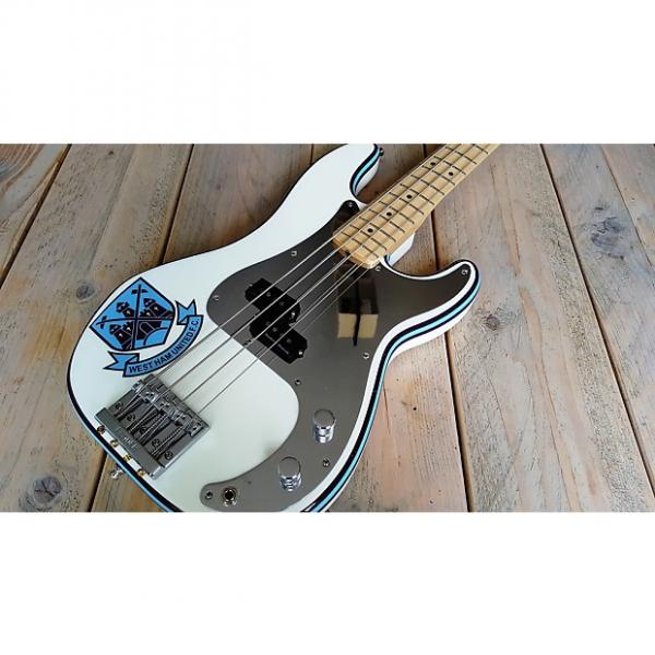 Custom Fender  Steve Harris Precision Bass 2015 White #1 image