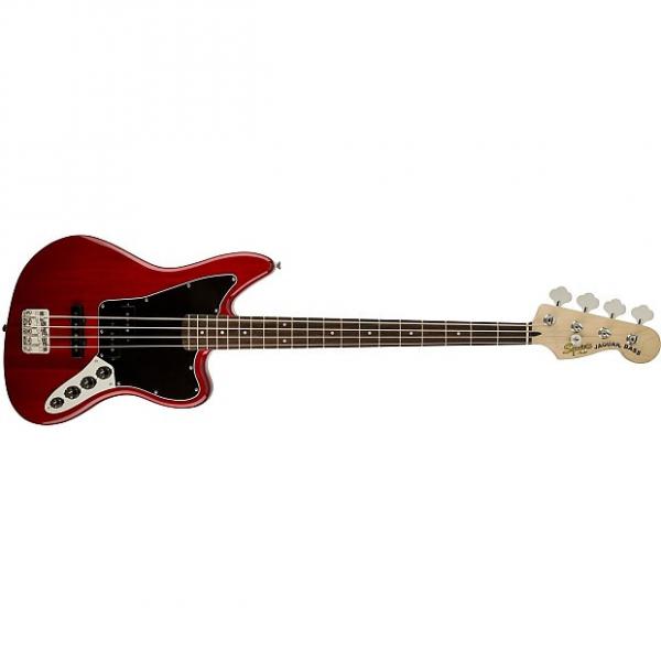 Custom Squier Vintage Modified Jaguar Bass Special Crimson Red #1 image