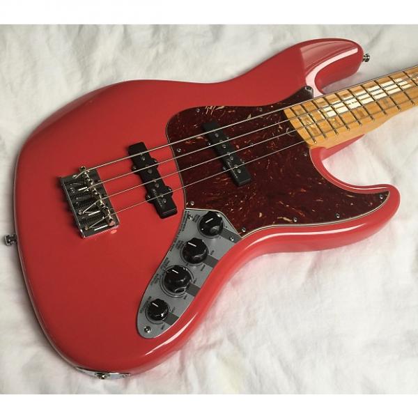 Custom Fender Custom Shop Classic Custom Jazz Bass 2011 Fiesta Red #1 image