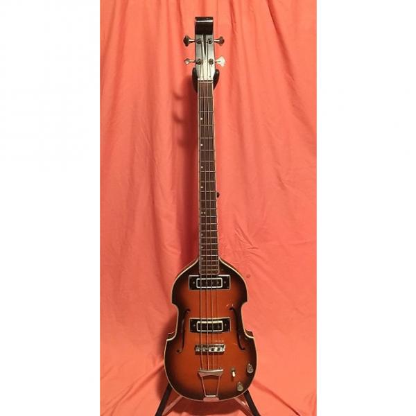 Custom Conrad Violin Bass 1960s 2 Color Sunburst #1 image