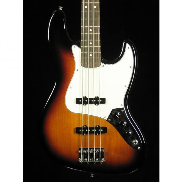 Custom Fender Jazz Bass Standard 2014 3 Tone Sunburst #1 image