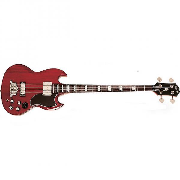 Custom Epiphone EB-3 SG Bass Guitar - Cherry  (Store Display) #1 image