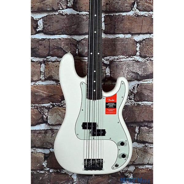 Custom Brand New Fender American Professional Precision Bass RW Olympic White #1 image
