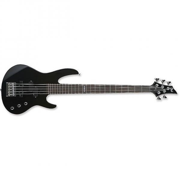 Custom ESP LTD B-55 Bass in Black #1 image