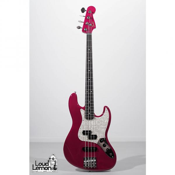 Custom Fender JB62PJ Jazz Bass/Precision 2013 Transparent Red Japan MIJ #1 image