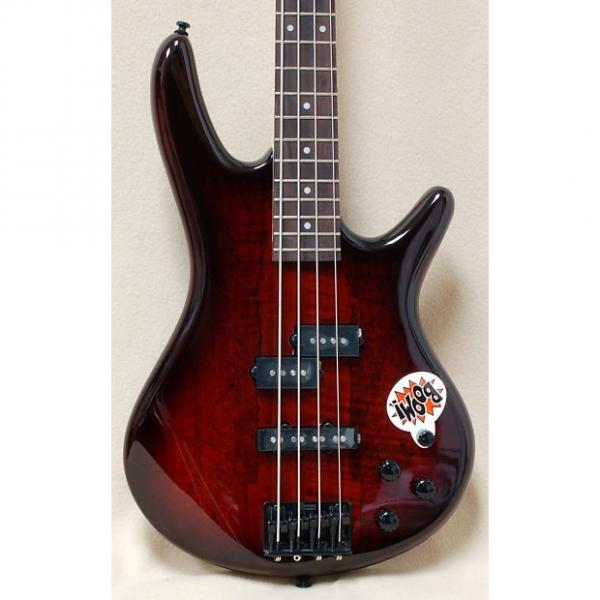 Custom Ibanez GSR200SM CNB 4-String Bass in Charcoal Brown Burst #1 image