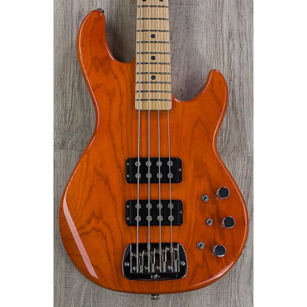 Custom G&amp;L USA L-2000 Bass, Clear Orange, Swamp Ash, Maple Fretboard #1 image