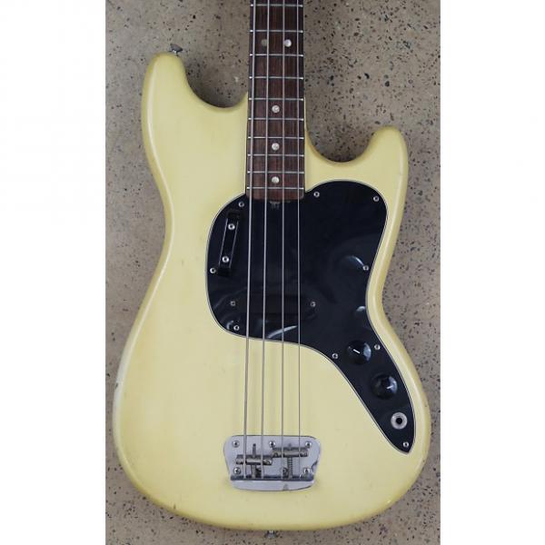 Custom Fender Musicmaster Bass 1979 Olympic White #1 image