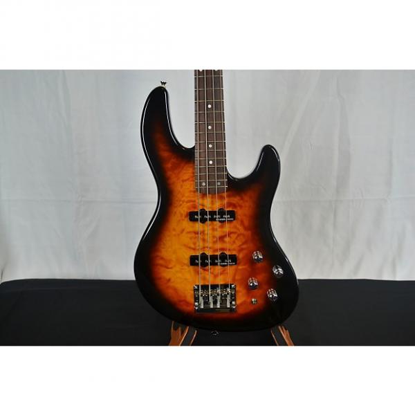 Custom Fender Jass Bass 24, Seymour Duncan Pickups, Active EQ, Quilt Maple #1 image