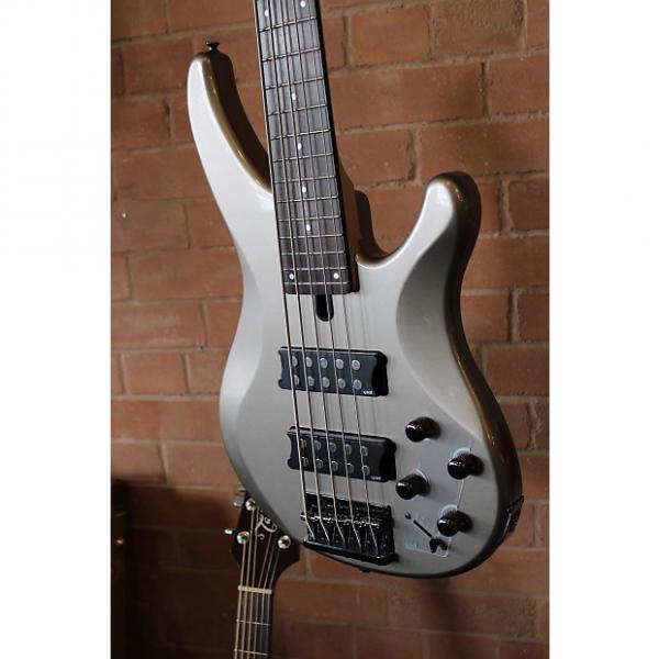 Custom Yamaha TRBX305 PWT 5-String Bass 2016 Pewter #1 image